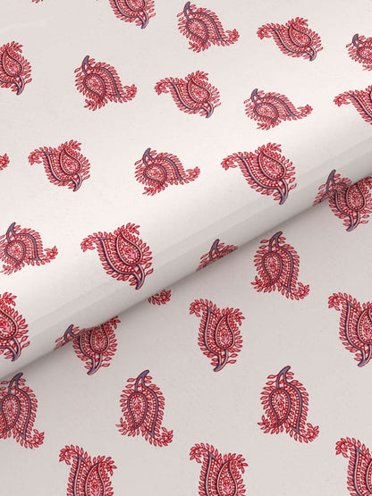 100% Pure Cotton Traditional Printed Bedsheet for Double Bed King Size Bedsheet with 2 Pillow Covers