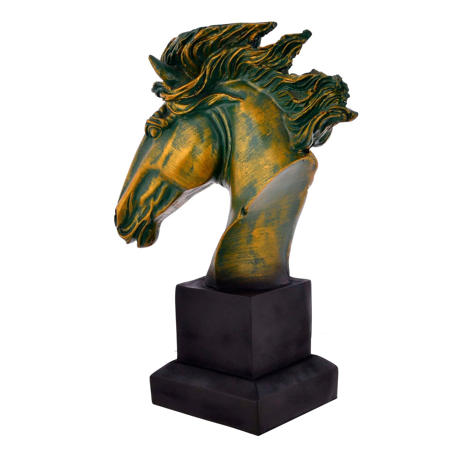 Horse Face Statue