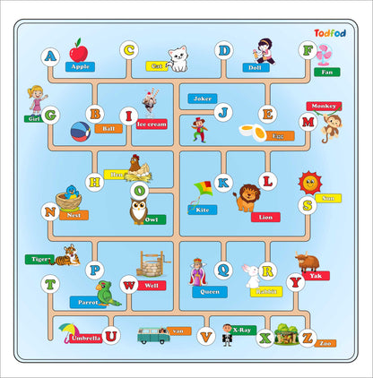 ABCD Maze Learning Toy