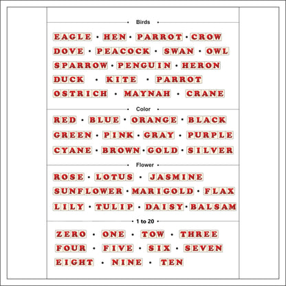 ABCD Word Formation Learning Game