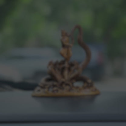 Artarium Dancing Krishna Car Dashboard