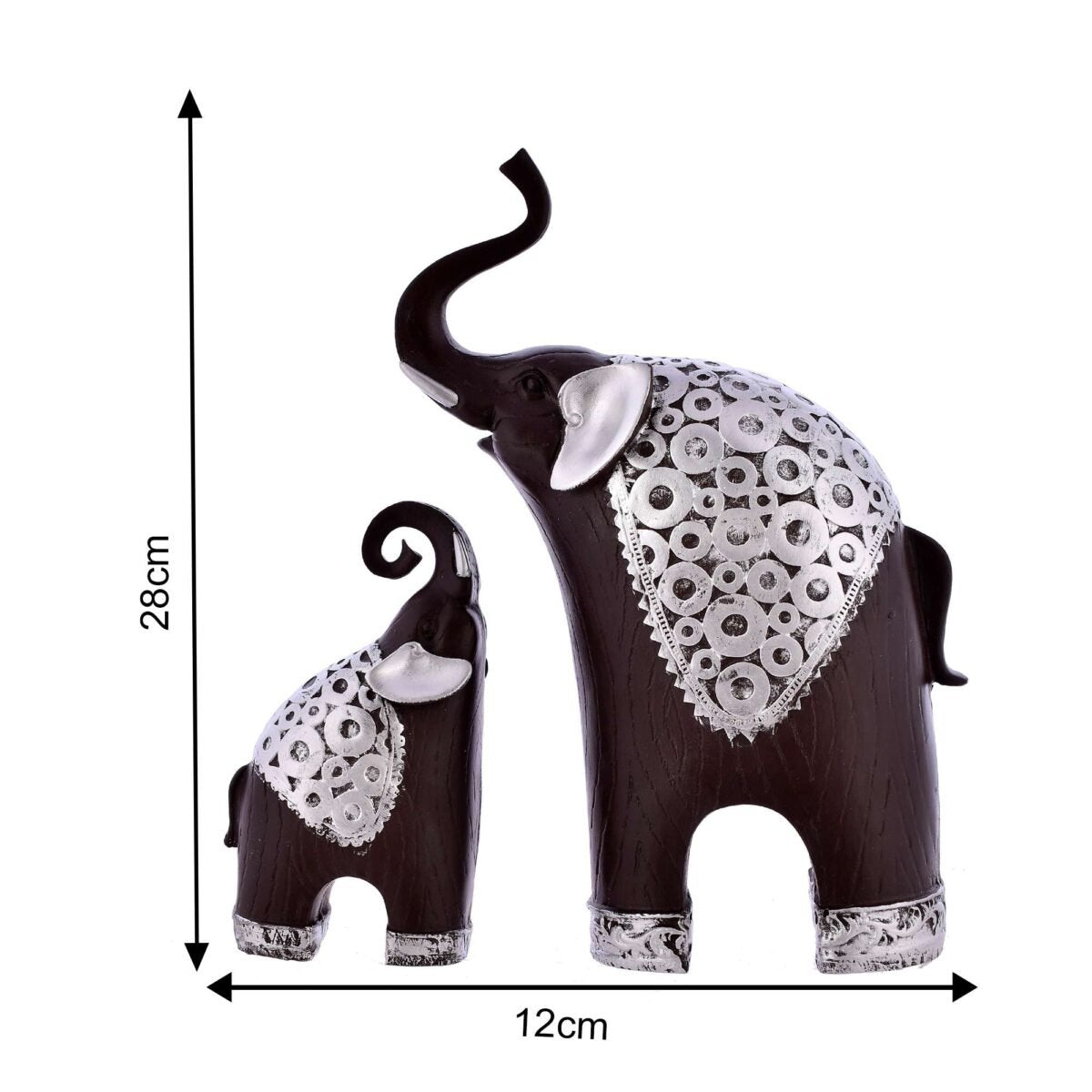 Elephant Pair Statue
