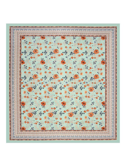 100% Pure Cotton Traditional Printed Bedsheet for Double Bed King Size Bedsheet with 2 Pillow Covers