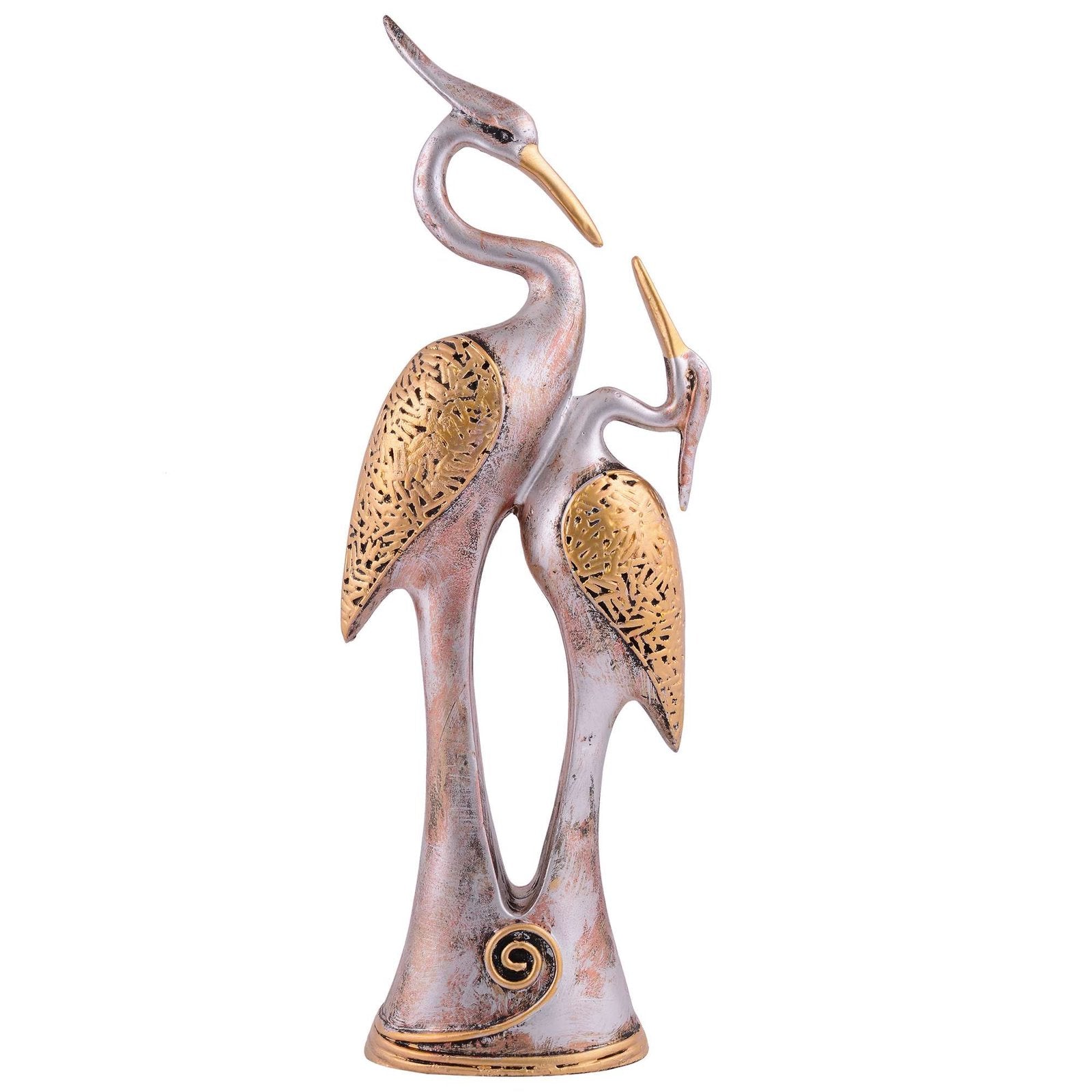 Good Luck Golden Swan Home Decor Showpiece, Idols, Figurine for Home Office Decor| Gift Item