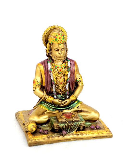 Handcrafted Resin Hanuman Showpeice