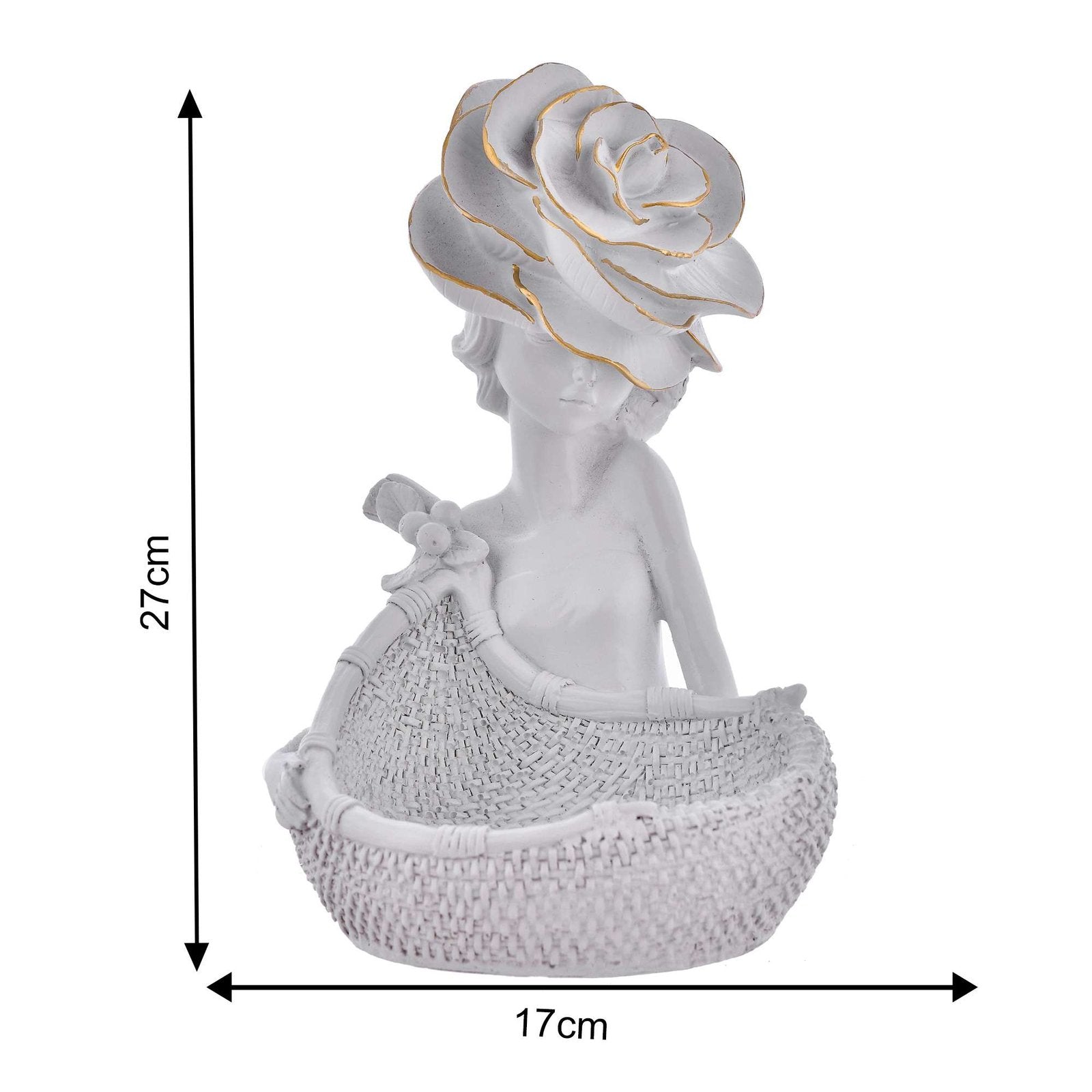 Lady with Basket Statue