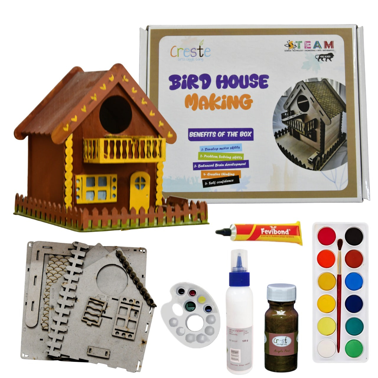 DIY Bird House Making Kit | 5years+