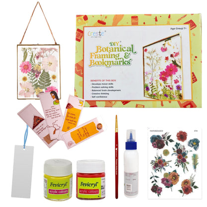DIY Botanical Framing and Bookmark Making Kit | 8years+