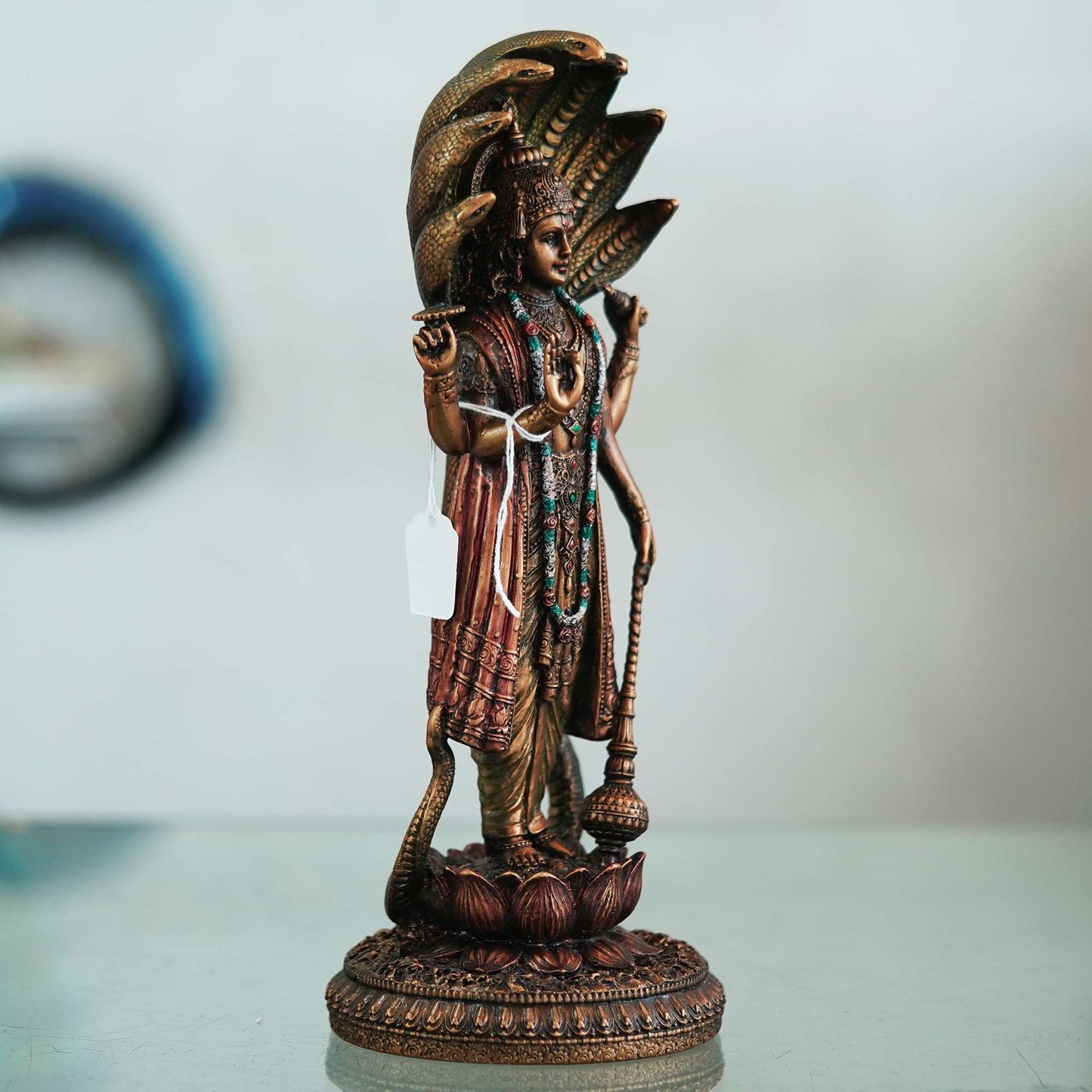 Lord Vishnu Idol A Sacred Representation of the Preserver