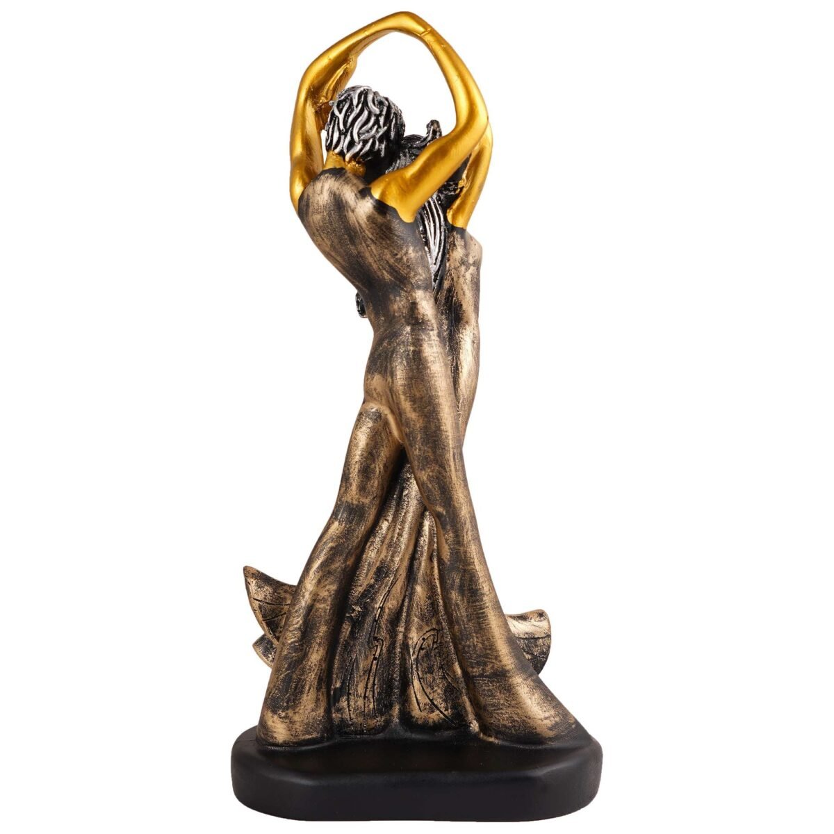 GREAT Valentine’s Day Gift For Girl & Boys symbolizes true love, Romantic Gift Showpieces golden brown