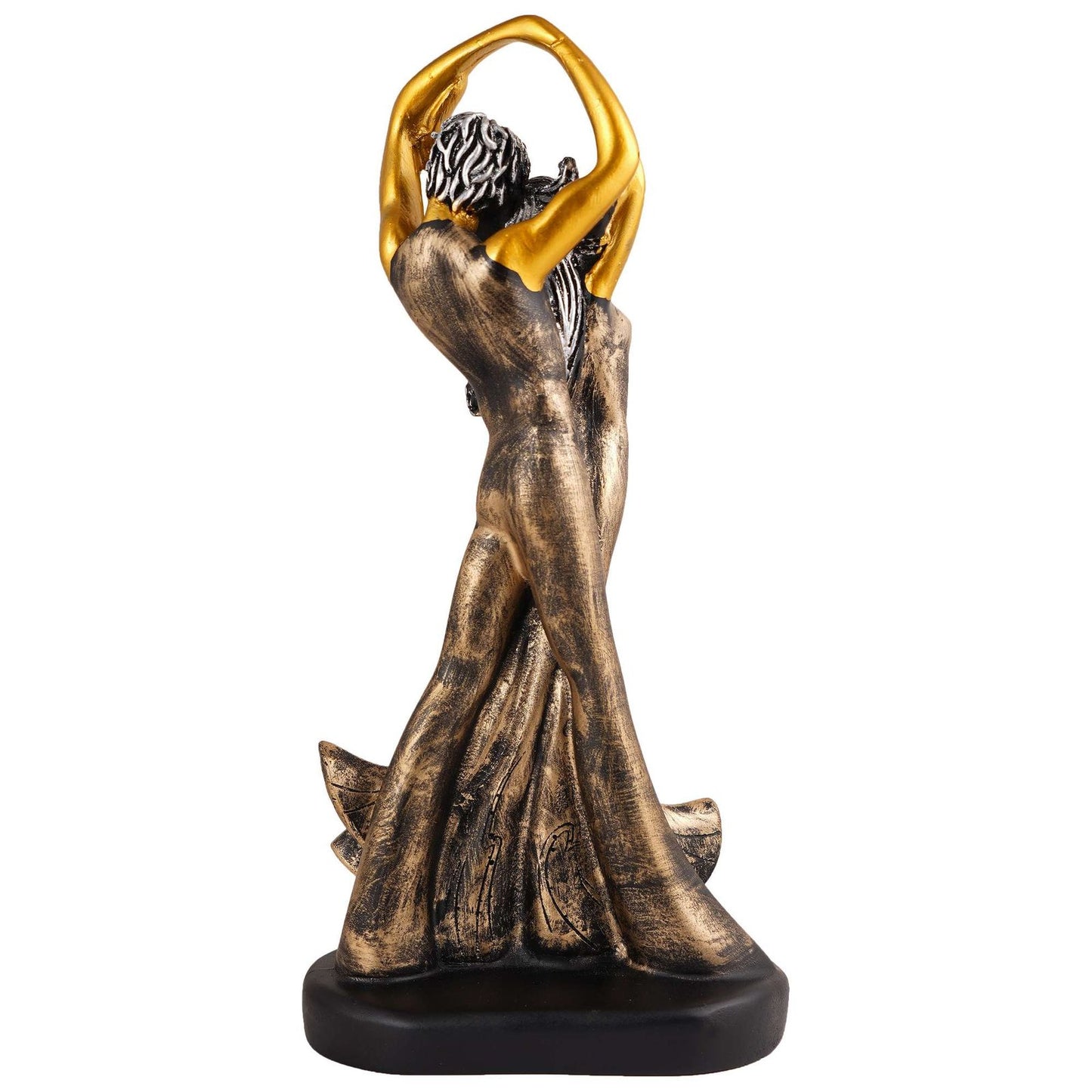 Great Valentine’s Day Gift For Girl & Boys symbolizes true love, Romantic Gift Showpieces brown Golden