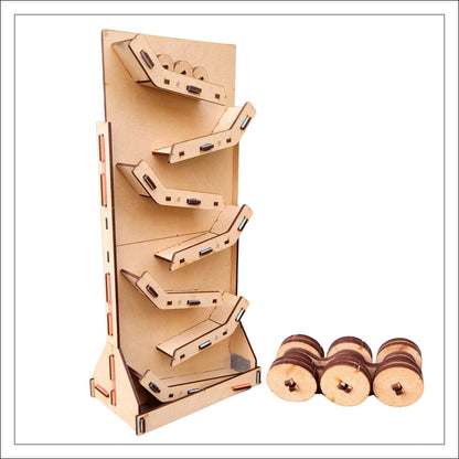 Wooden Self-Made Sliding Car Toy