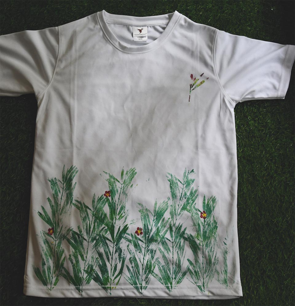 DIY Leaf Printing on Tshirt Kit | 5years+