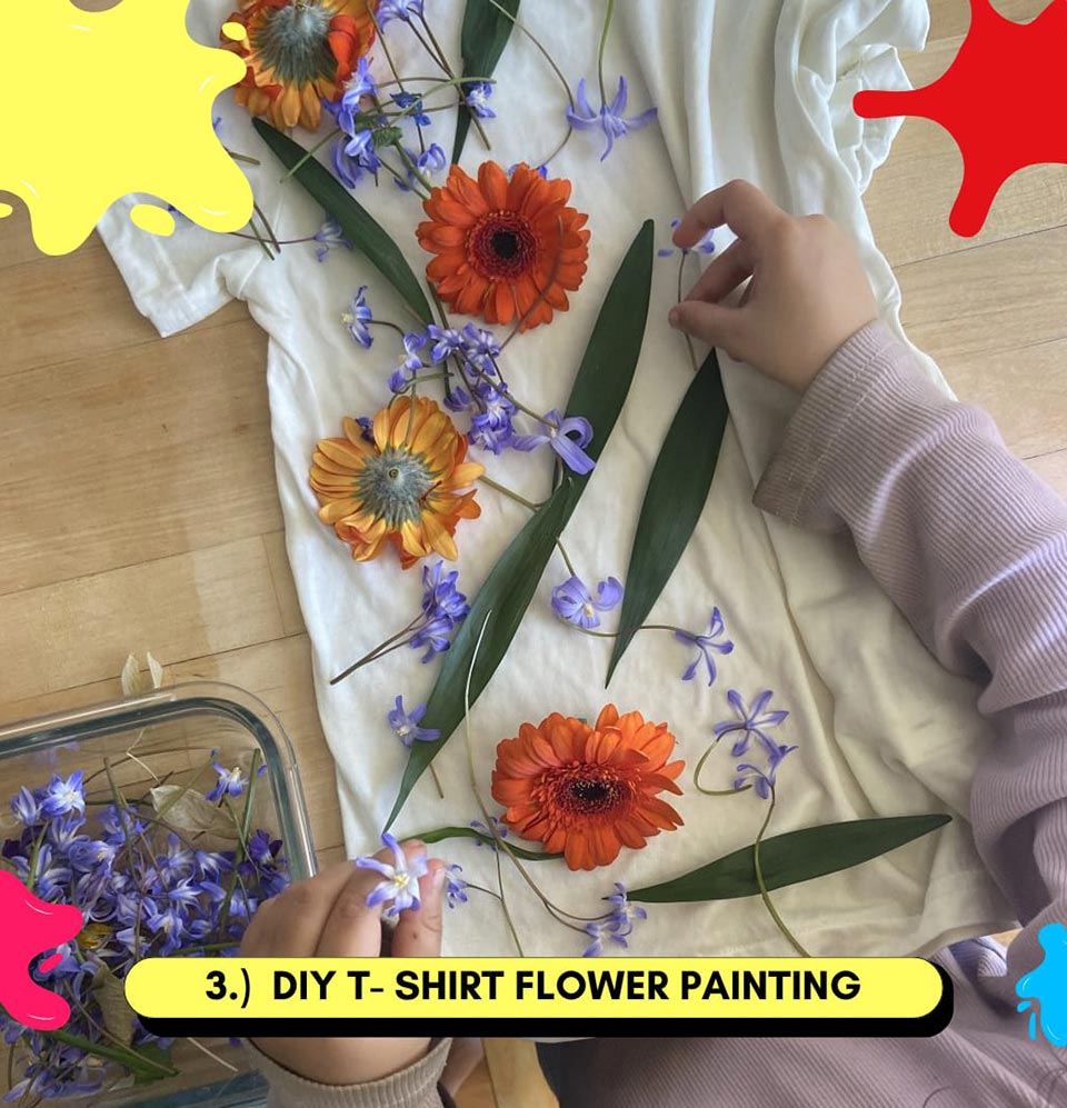 DIY Leaf Printing on Tshirt Kit | 5years+