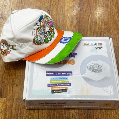DIY Indian Cap Coloring Kit | 3years+