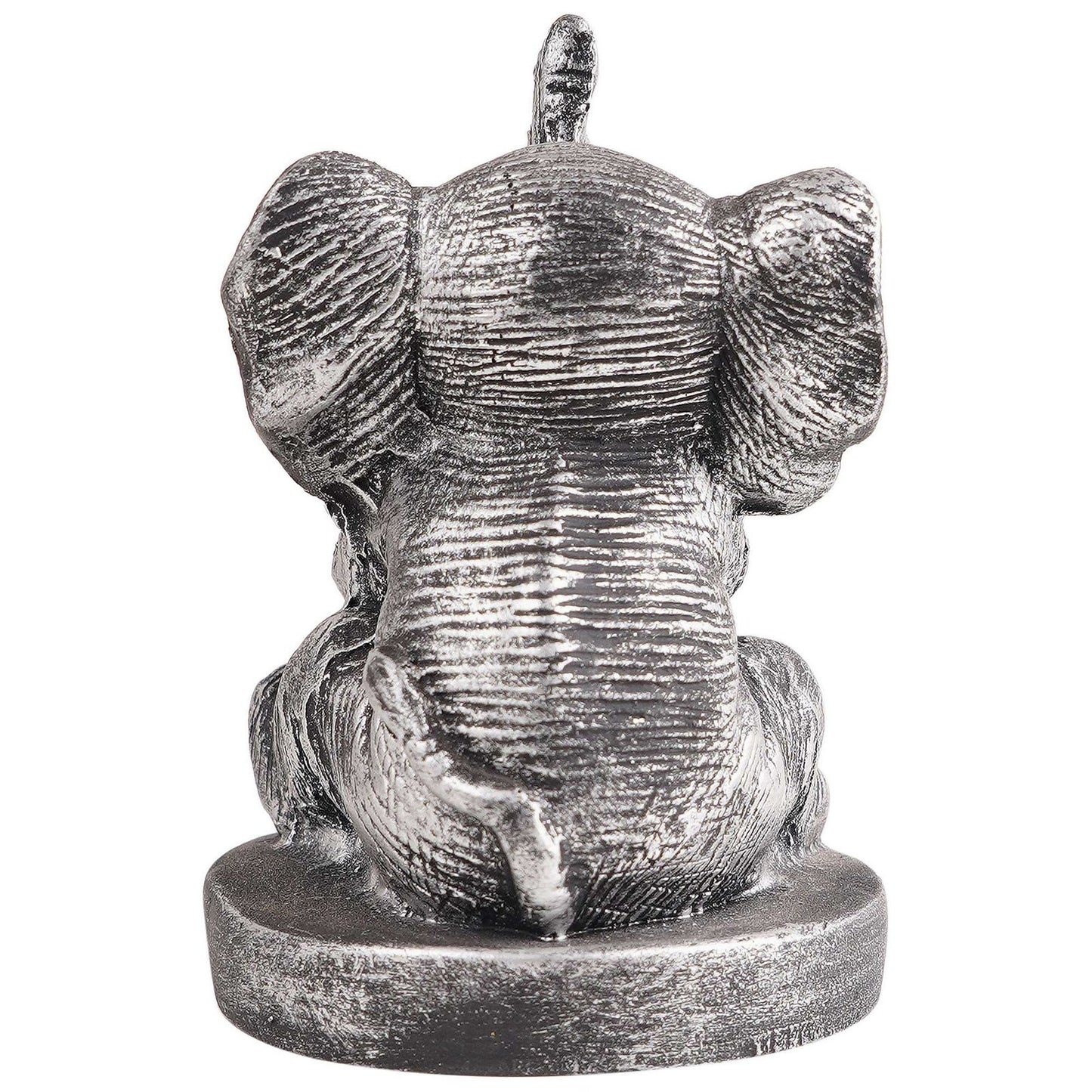 Resin Elephant Playing Musical Instrument Showpiece For Home Dcor Living Room Bedroom Table Top