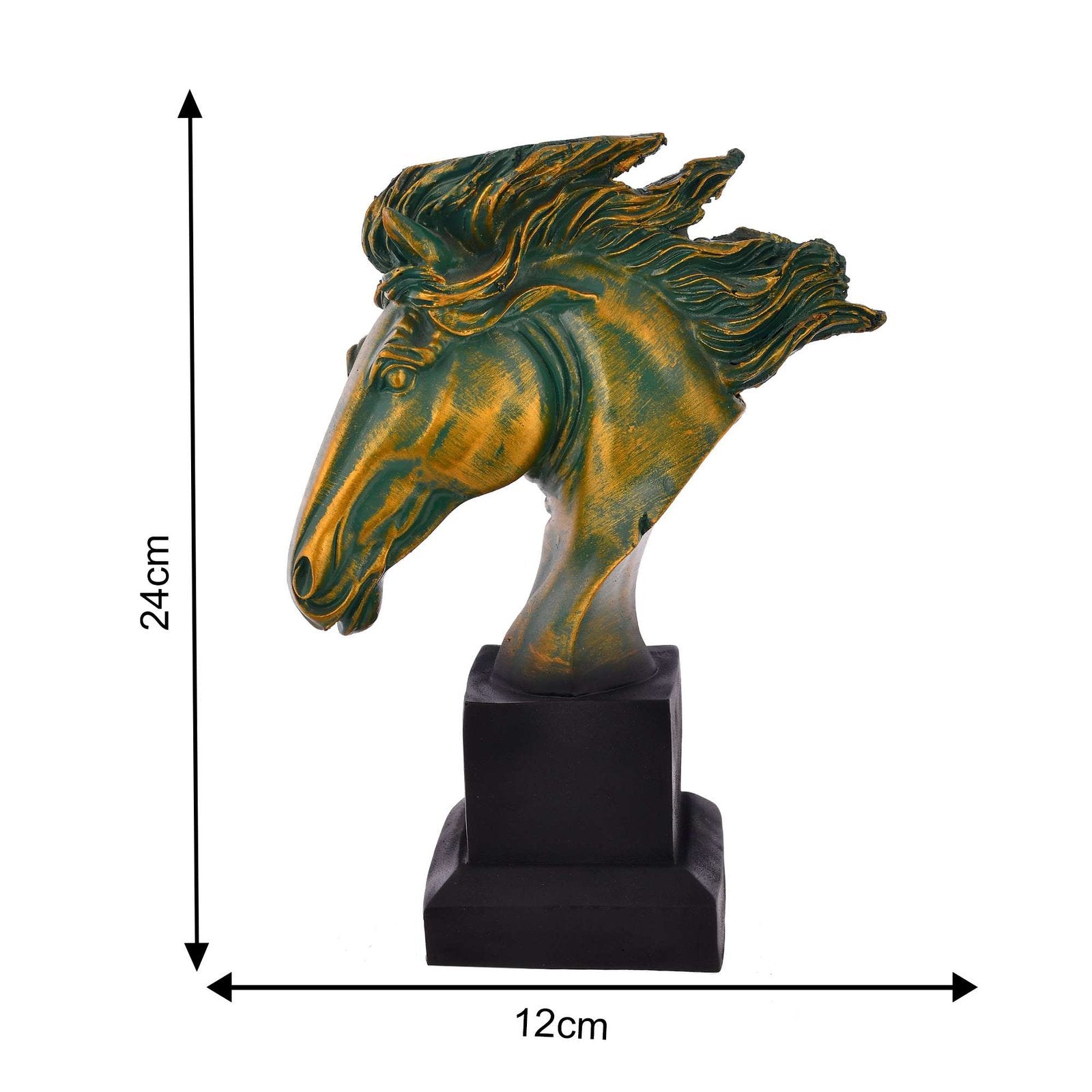 Horse Face Statue