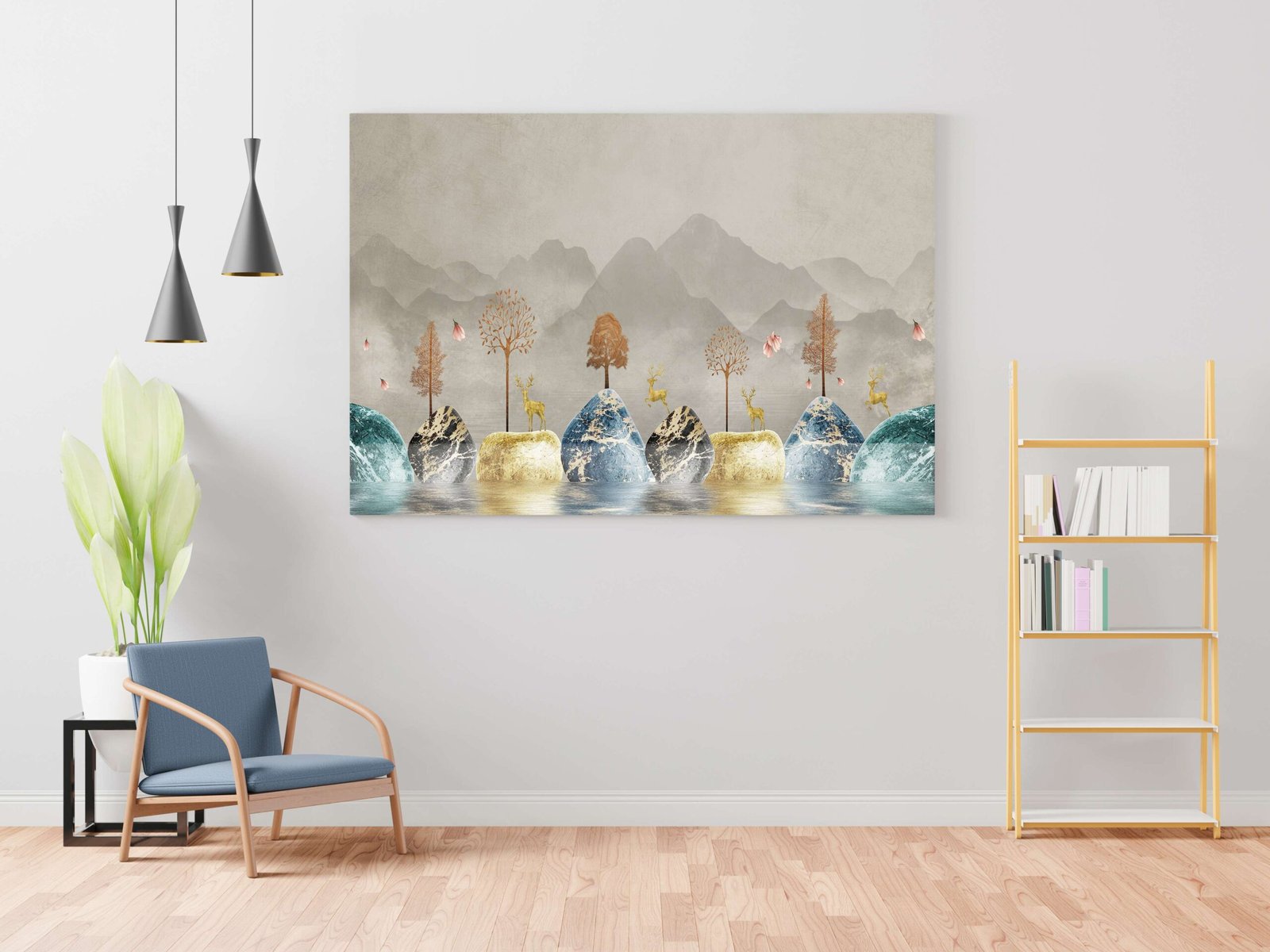 Canvas Paintings For Wall Decoration With Frame Canvas Painting For Living Room Bedroom Home Office & Hotels