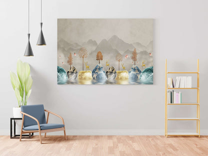 Canvas Paintings For Wall Decoration With Frame Canvas Painting For Living Room Bedroom Home Office & Hotels