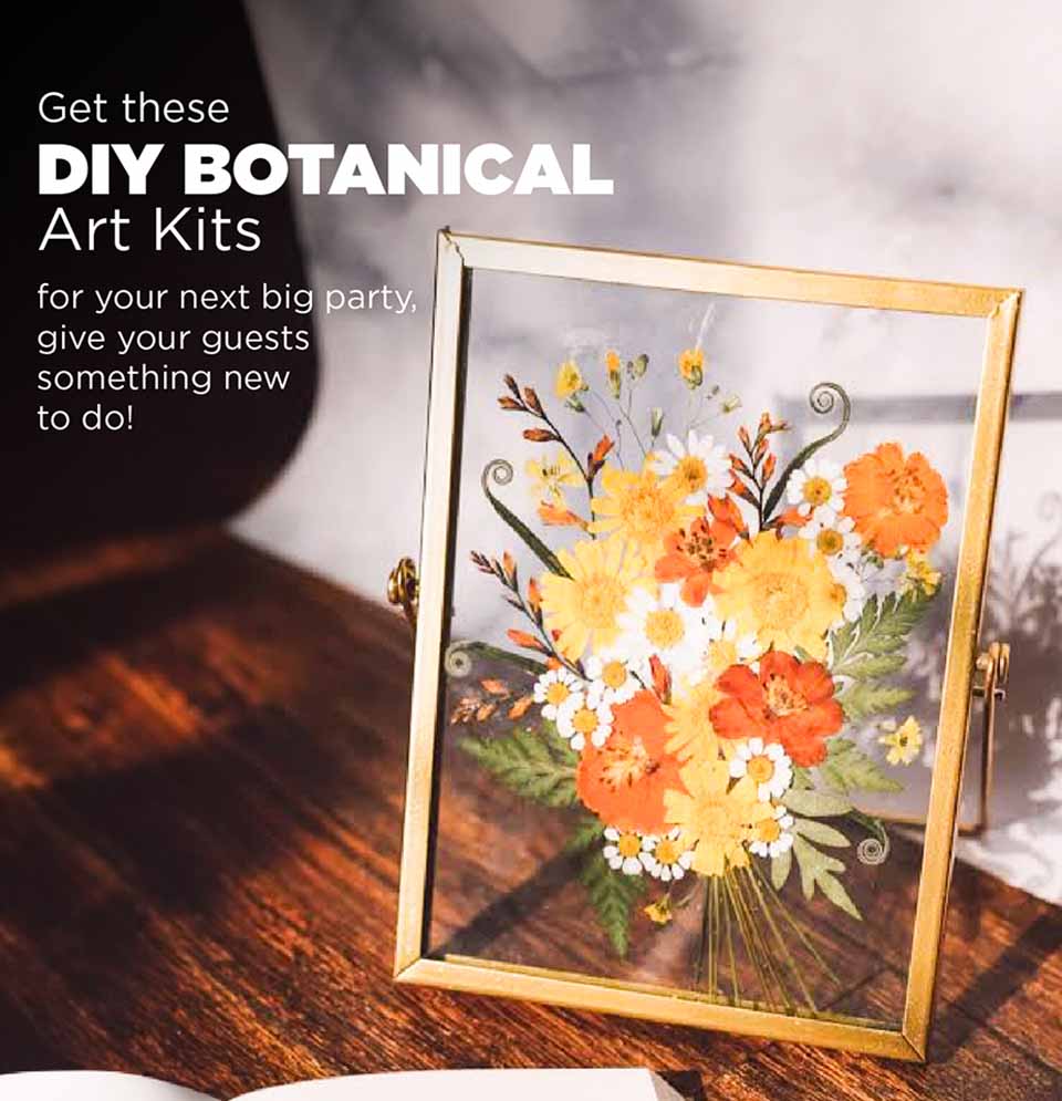 DIY Botanical Framing and Bookmark Making Kit | 8years+