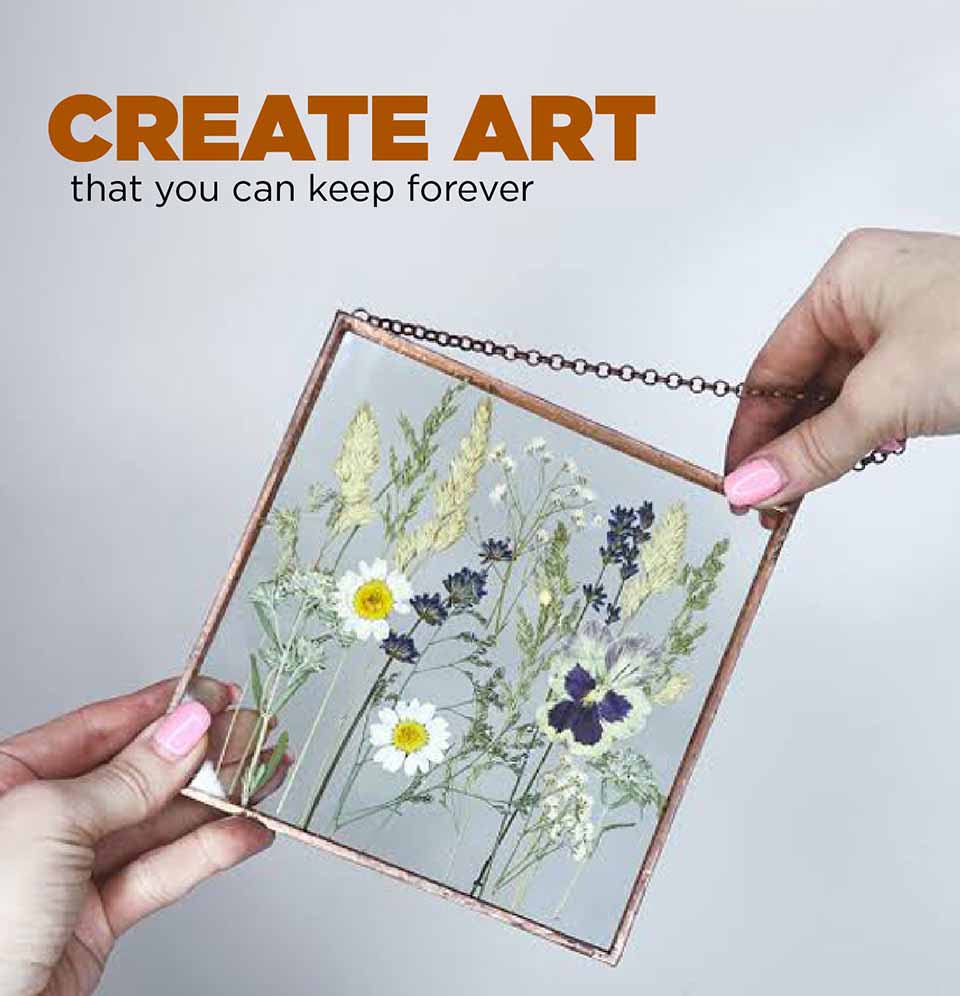 DIY Botanical Framing and Bookmark Making Kit | 8years+