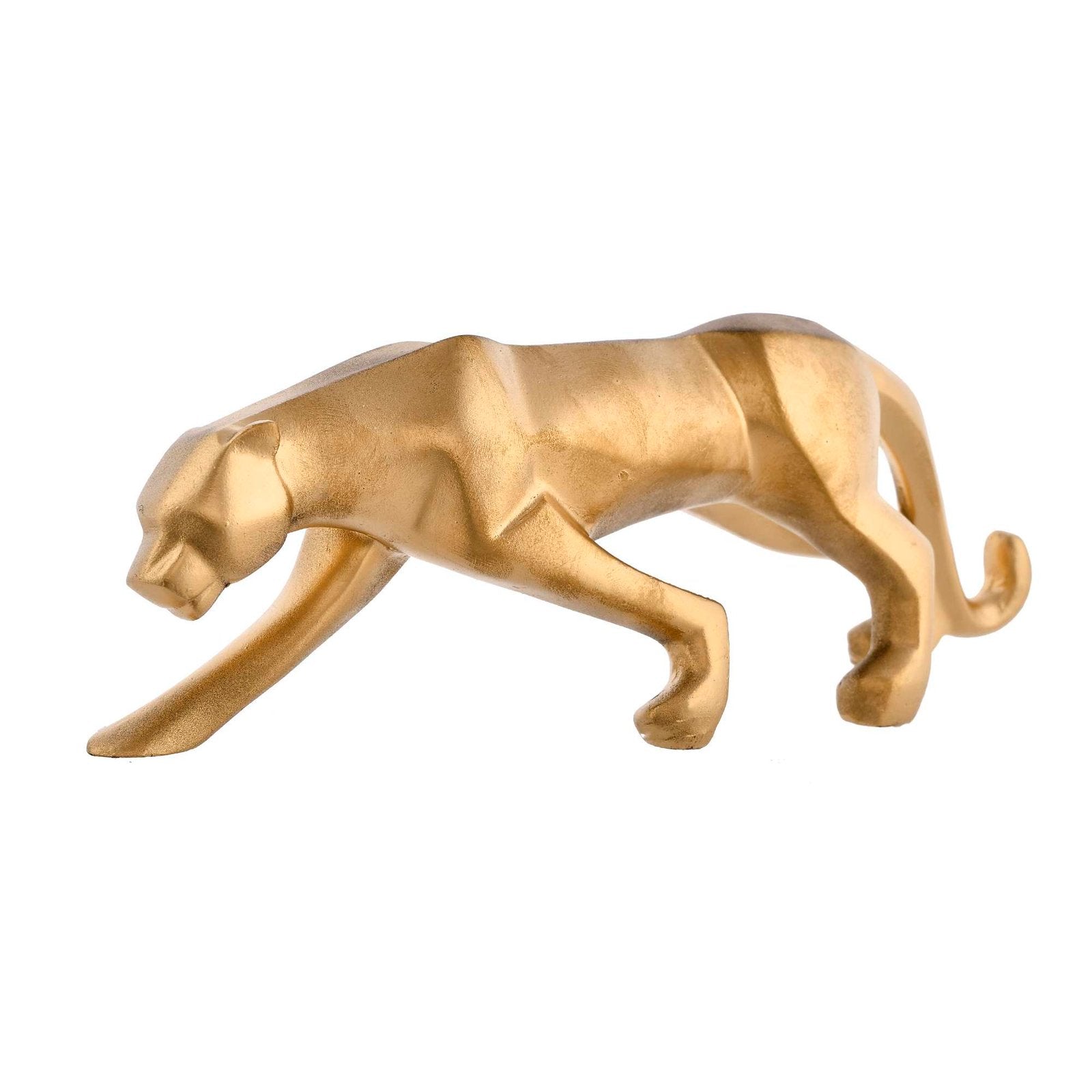 Resin Black Jaguar Showpiece