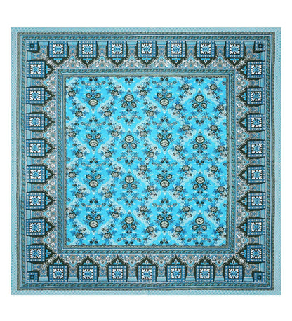 100% Pure Cotton Traditional Printed Bedsheet for Double Bed King Size Bedsheet with 2 Pillow Covers