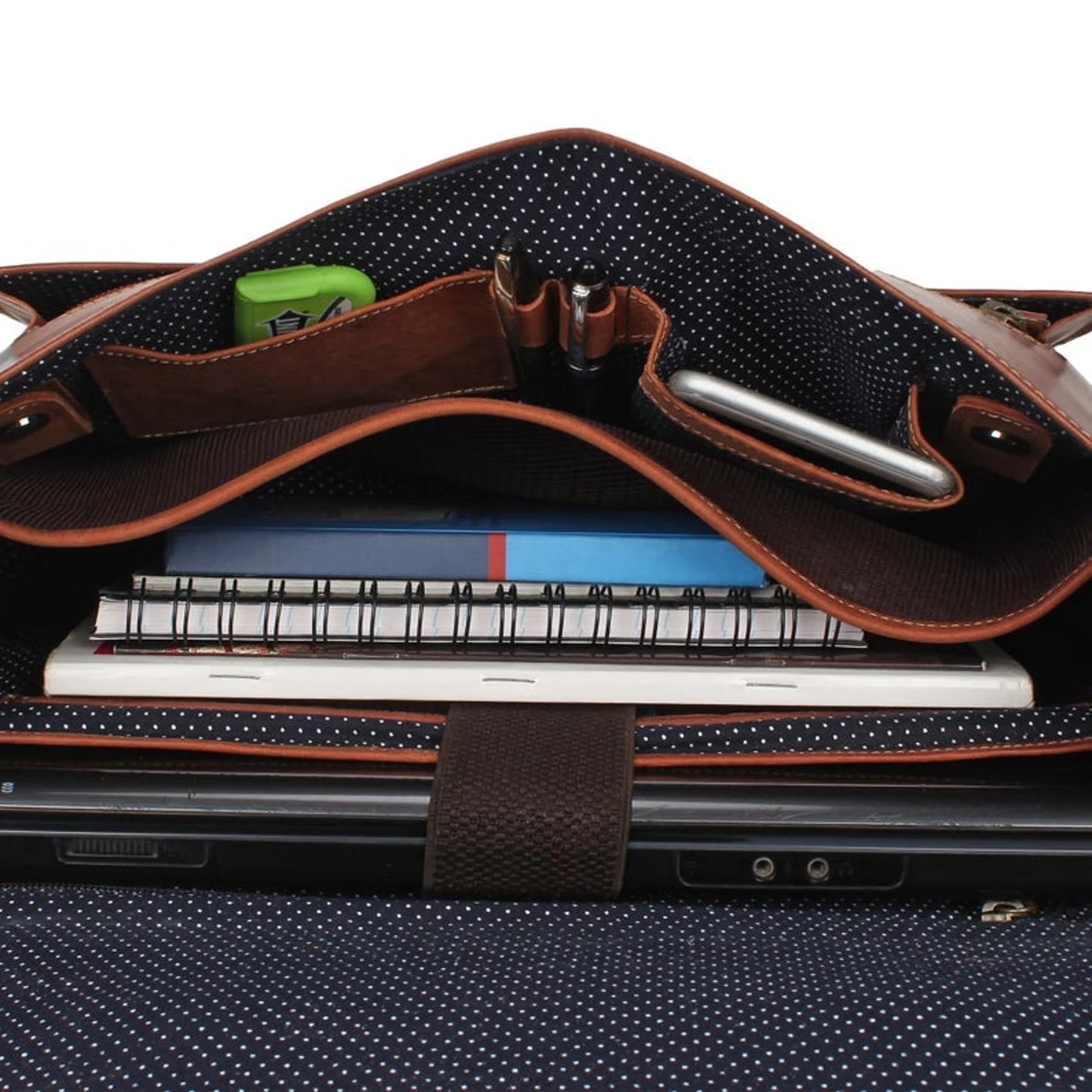 Craftshades – 12*16″ Classic Handcrafted Buffalo Leather Laptop Bag | 100% Genuine Leather
