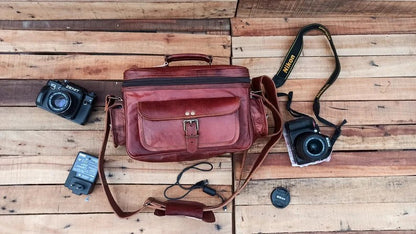 Craftshades Leather Camera Bag