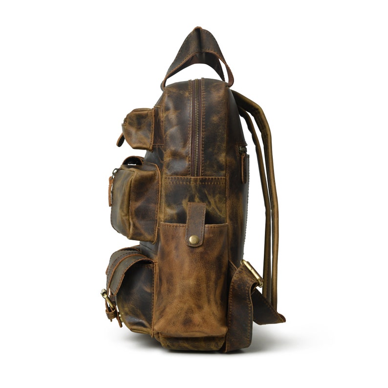 Craftshades – Buffalo Vintage 16″ Leather Backpack