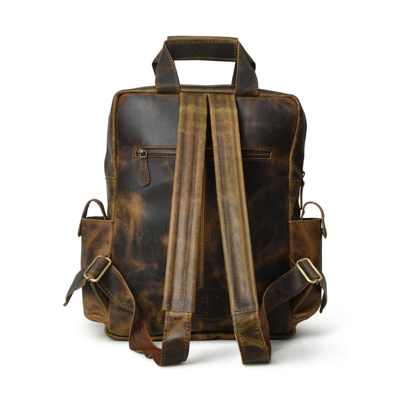 Craftshades – Buffalo Vintage 16″ Leather Backpack