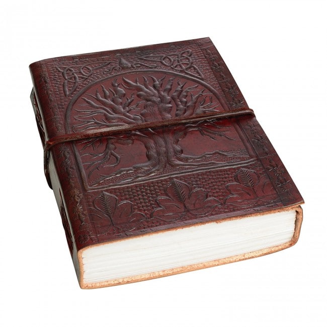 Craftshades – Vintage Beautiful Tree Embossed Unique Design 10″7 Handcrafted Leather Journal/Diary 200 page | 100% Genuine Leather