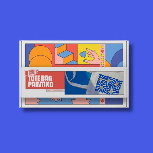 kitsters DIY Tote Bag Painting Kit