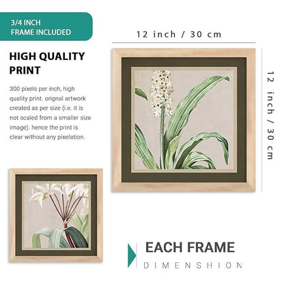 Kotart Decorative Modern Big Size Wall Art Home Dacor Abstract Painting poster With Frame Digital Reprint Engineered Wood Set of 4 Art3