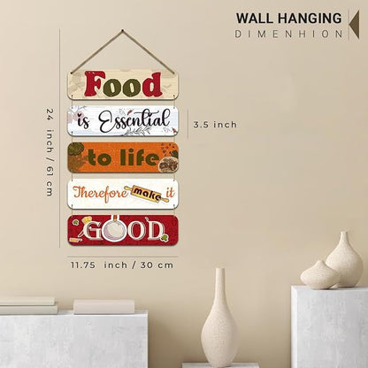 Kotart Food Kitchen Quotes Frames Wooden Wall Hanging