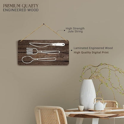 Kotart Kitchen Wall Hangings For Cafe Restaurant Bar Lounge MDF HANGER 5
