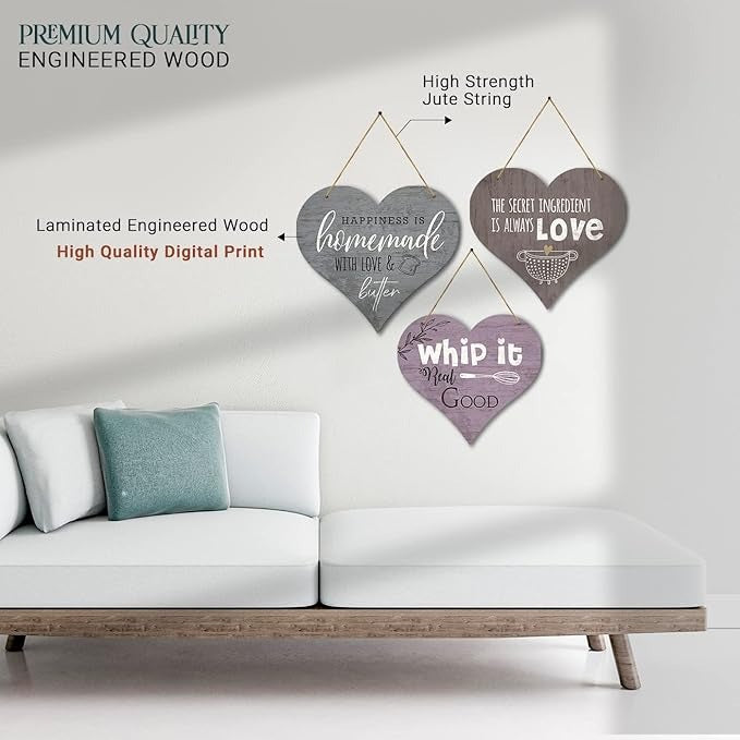 Kotart Modern Happiness is Homemade Wall Hangings For Living Room ART 4