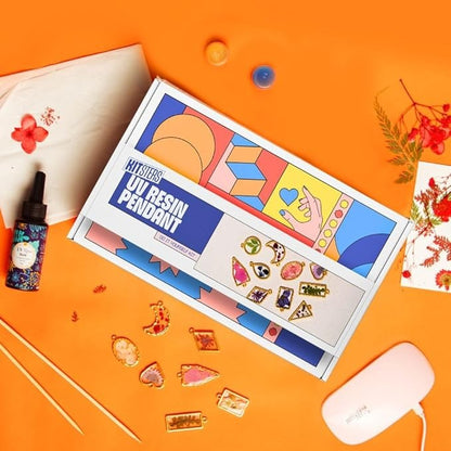kitsters DIY UV Resin Pendant Kit