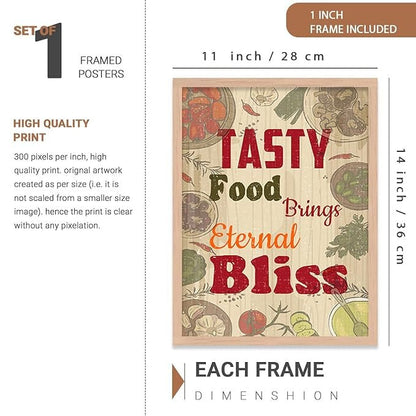 Kotart Food Kitchen Quotes Frames Wooden Wall Hanging