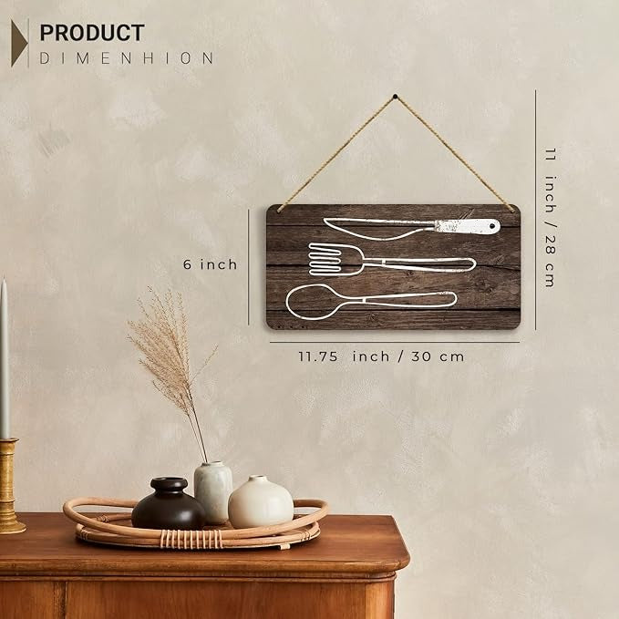 Kotart Kitchen Wall Hangings For Cafe Restaurant Bar Lounge MDF HANGER 5