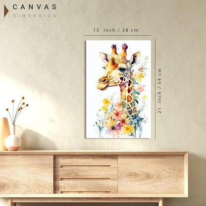 Kotart Giraffe Canvas Paintings for Kids Room Bedroom Room Living Room Modern Canvas Painting Style10