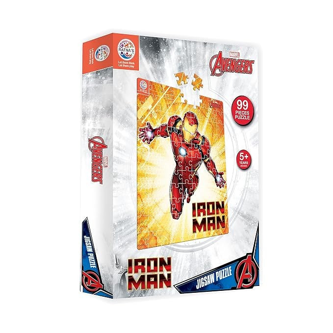 Ratna's 99 Pieces Disney & Marvel Series Jigsaw Puzzle for Kids