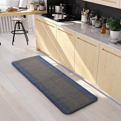 Saral Home Rectangular Striped Soft PP Yarn Durable & Washable Multipurpose Runner