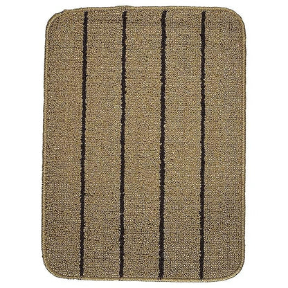 Saral Home Striped Soft PP Yarn Doormat Anti Skid Backing