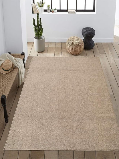 Saral Home Easy Living Saral Home Solid Polypropylene Anti Skid Rectangular Carpet