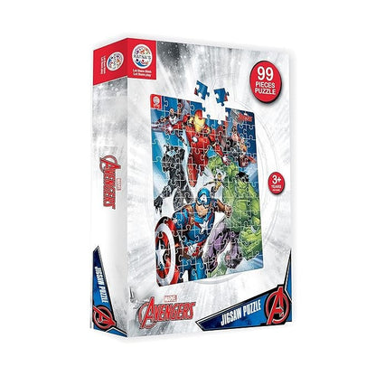 Ratna's 99 Pieces Disney & Marvel Series Jigsaw Puzzle for Kids