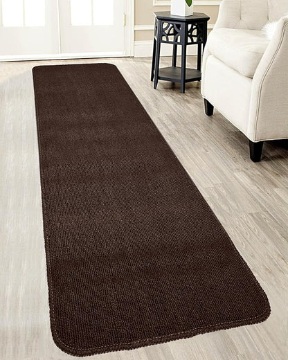 Saral Home Solid Soft PP Yarn Durable & Washable Multipurpose Runner Anti Skid Backing
