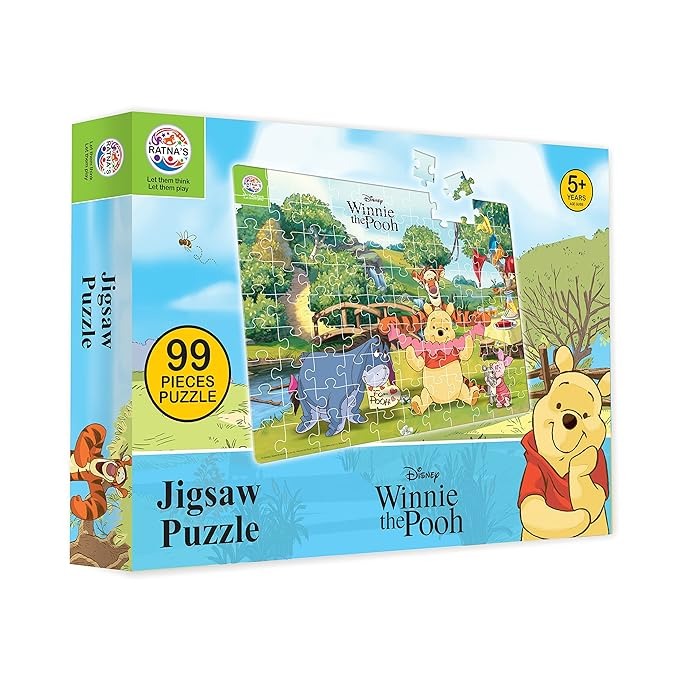 Ratna's 99 Pieces Disney & Marvel Series Jigsaw Puzzle for Kids