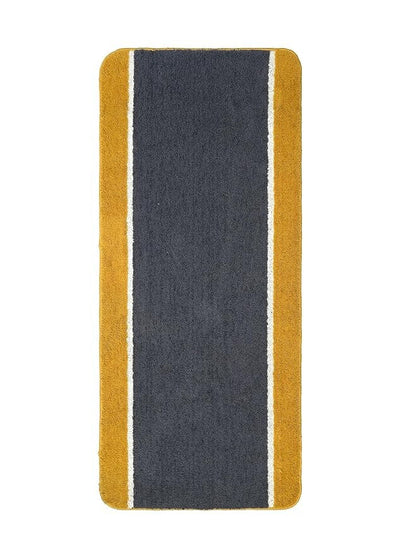 Saral Home Stripe Microfiber Durable & Washable Multipurpose Runner