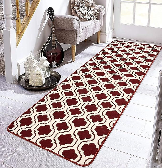 Saral Home Soft Cotton Durable & Washable Multipurpose Runner